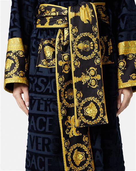 blue versace mat|Versace bathrobe nordstrom.